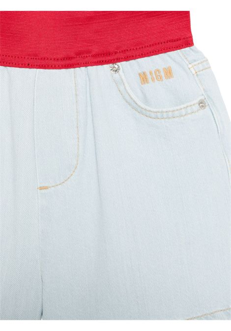 Shorts denim MSGM KIDS | S6MSJGSH039126